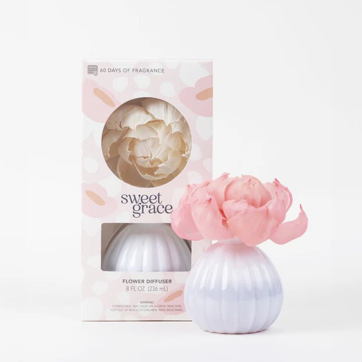 Sweet Grace Flower Diffuser White - Jessi Jayne Boutique