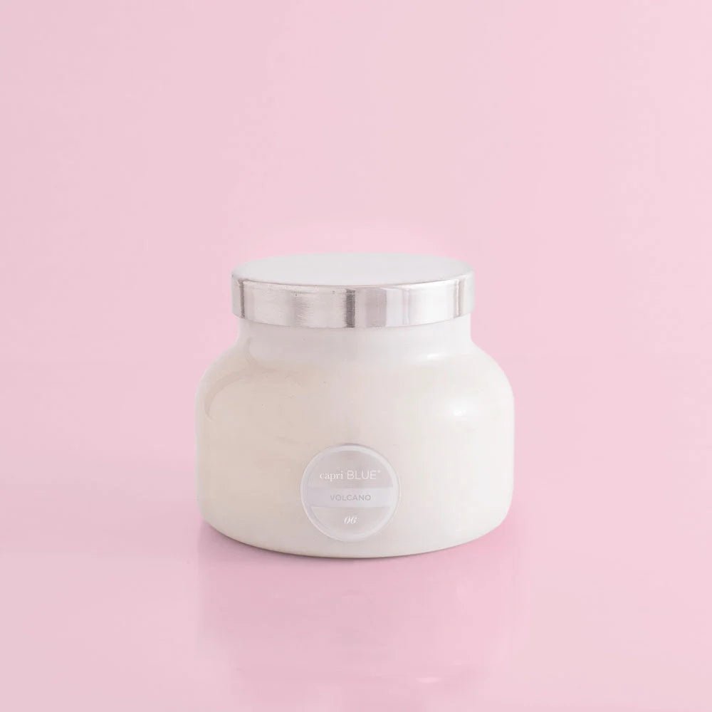 Capri Blue Valcano White Signature Jar Candle 19 oz - Jessi Jayne Boutique