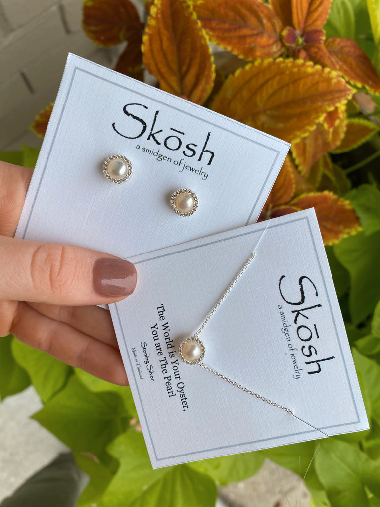 The World Is Your Oyster, You Are The Pearl Skosh Earrings - Jessi Jayne Boutique
