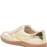 Dolce Vita Merit Sneakers White Gold Leather