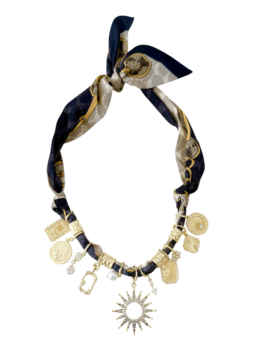 Gemelli Misty Scarf Necklace - Jessi Jayne Boutique