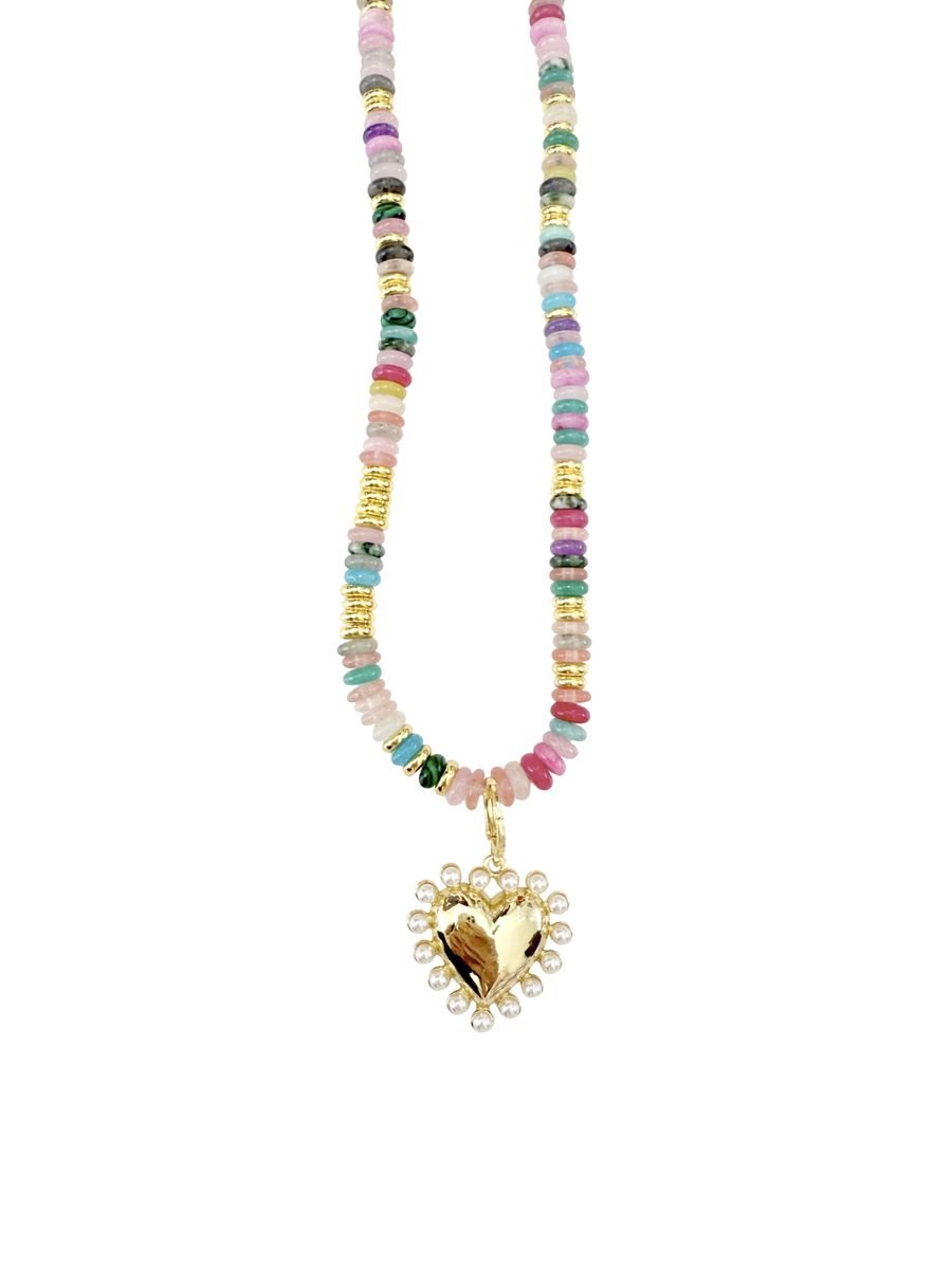 Gemelli Cleo Necklace Rainbow - Jessi Jayne Boutique