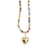 Gemelli Cleo Necklace Rainbow - Jessi Jayne Boutique