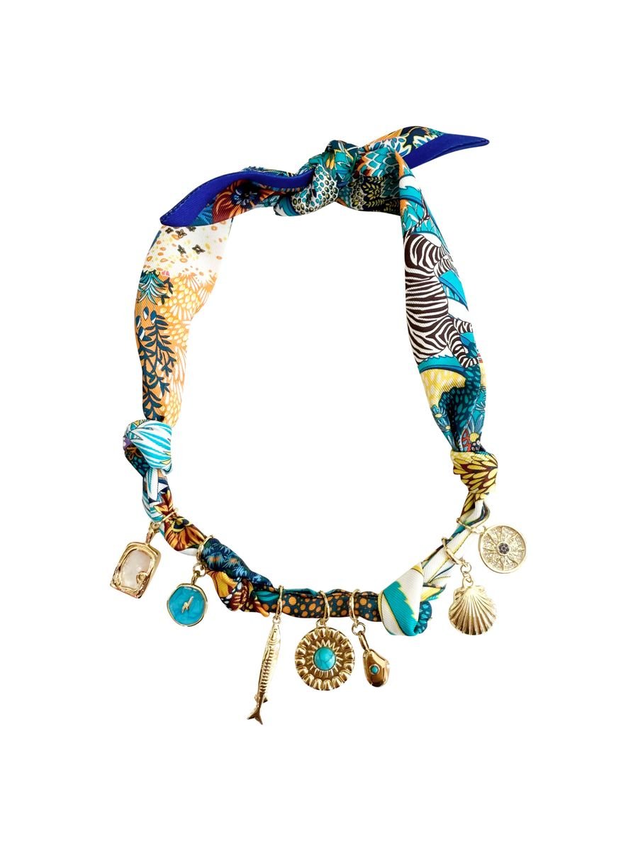 Gemelli Wallace Scarf Necklace - Jessi Jayne Boutique