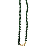 Gemelli Bria Necklace Dark Green - Jessi Jayne Boutique