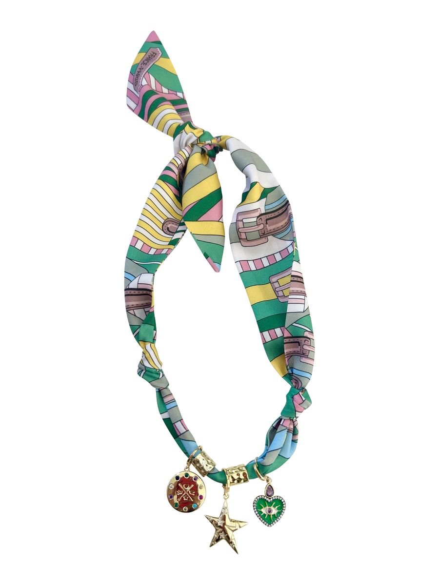 Gemelli Kyler Scarf Necklace - Jessi Jayne Boutique