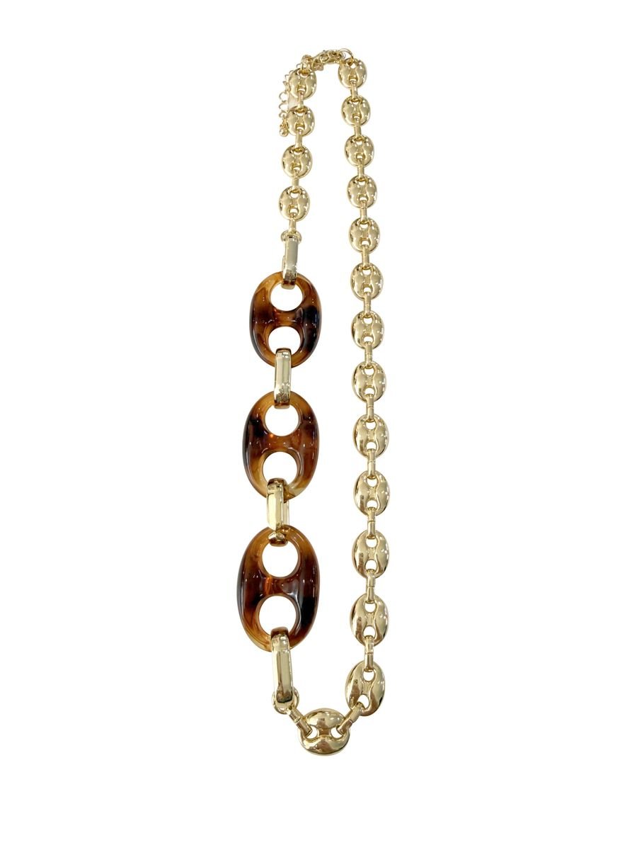 Gemelli Ana Necklace Tortoise - Jessi Jayne Boutique