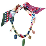 Gemelli Millie Gemstone Scarf Necklace - Jessi Jayne Boutique