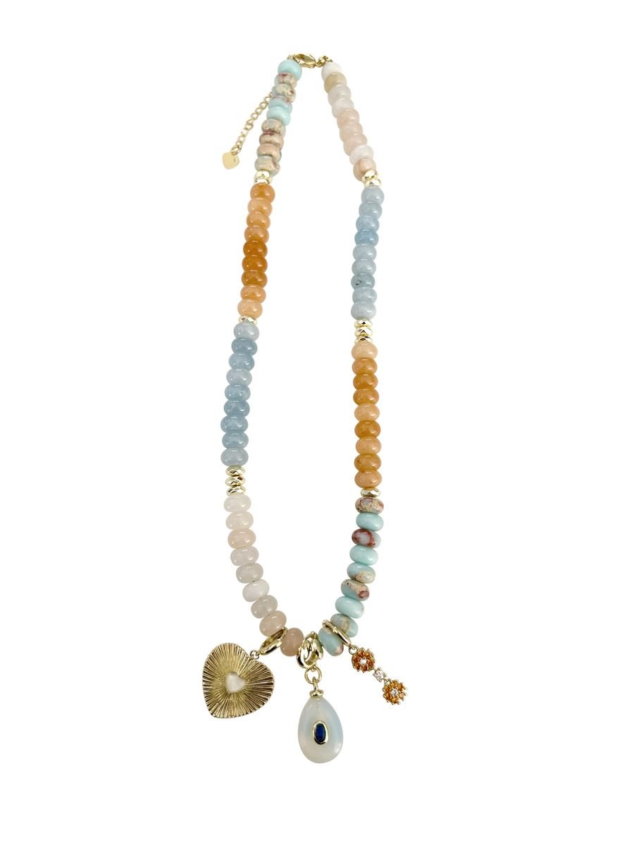 Gemelli Elion Beaded Necklace - Jessi Jayne Boutique