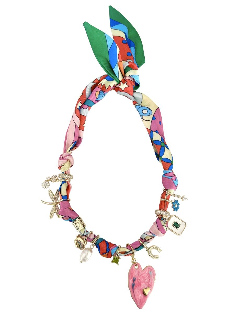 Gemelli Ferris Scarf Necklace - Jessi Jayne Boutique