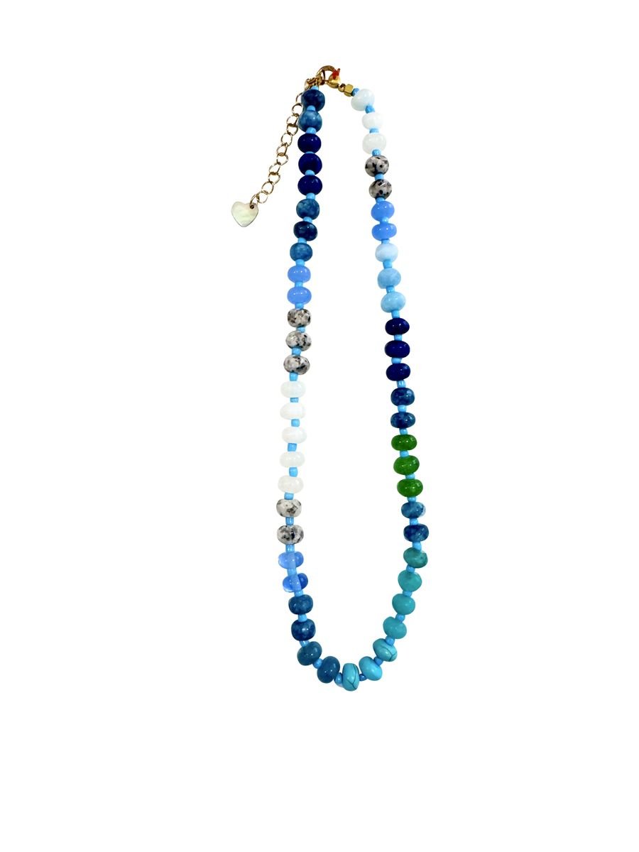 Gemelli Barrett Necklace Blue - Jessi Jayne Boutique
