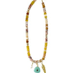 Gemelli Elikai Beaded Charm Necklace - Jessi Jayne Boutique