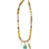 Gemelli Elikai Beaded Charm Necklace - Jessi Jayne Boutique