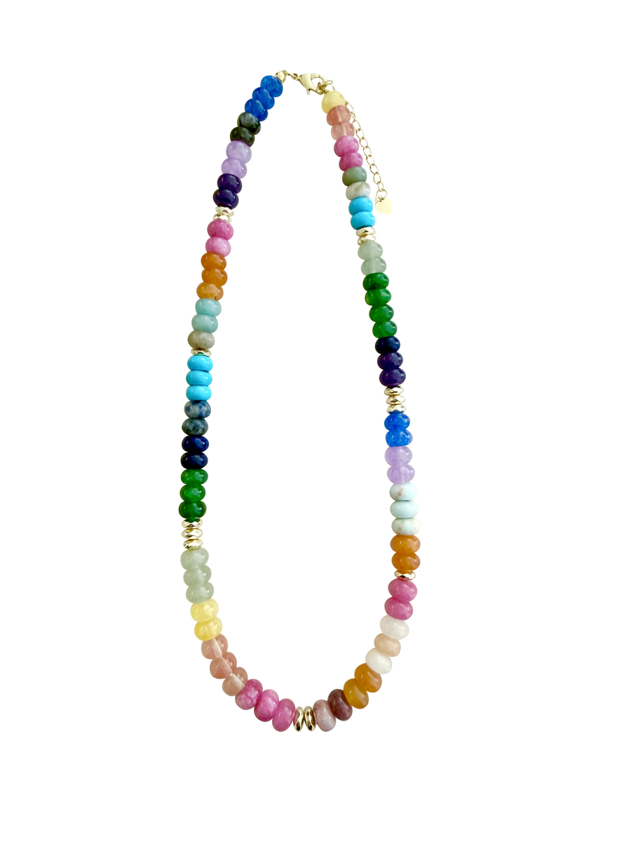 Gemelli Kerry Necklace Dark Rainbow - Jessi Jayne Boutique