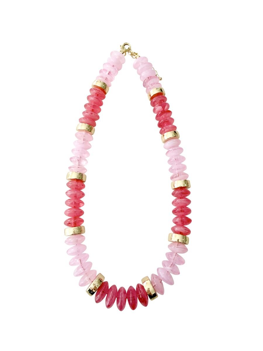 Gemelli Calloway Pink Necklace - Jessi Jayne Boutique