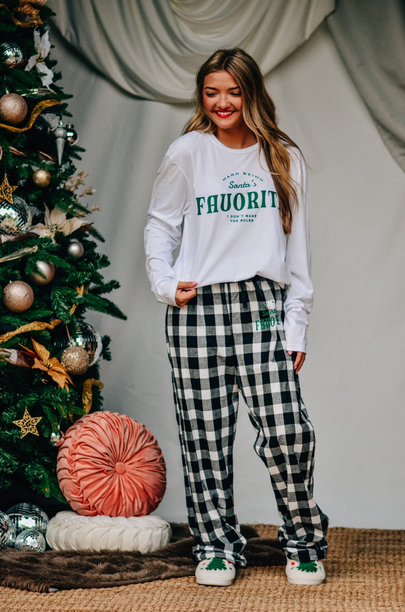 Santa’s Favorite Longsleeve - Jessi Jayne Boutique