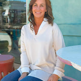 Polished Layers V - Neck Sweater - Jessi Jayne Boutique