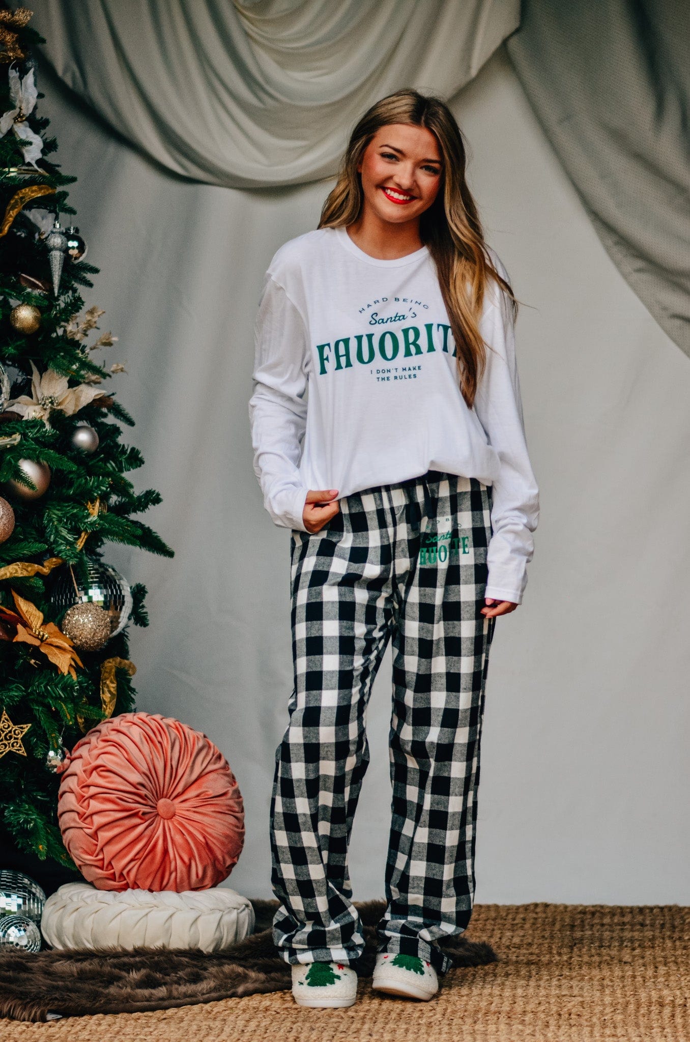 Santa’s Favorite Longsleeve - Jessi Jayne Boutique