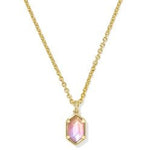 Kendra Scott Hallie Short Gold Sunrise Watercolor Necklace - Jessi Jayne Boutique