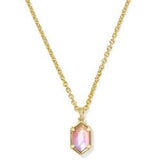 Kendra Scott Hallie Short Gold Sunrise Watercolor Necklace - Jessi Jayne Boutique