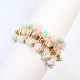 Eastpointe Beaded Stretch Bracelet Set Blush