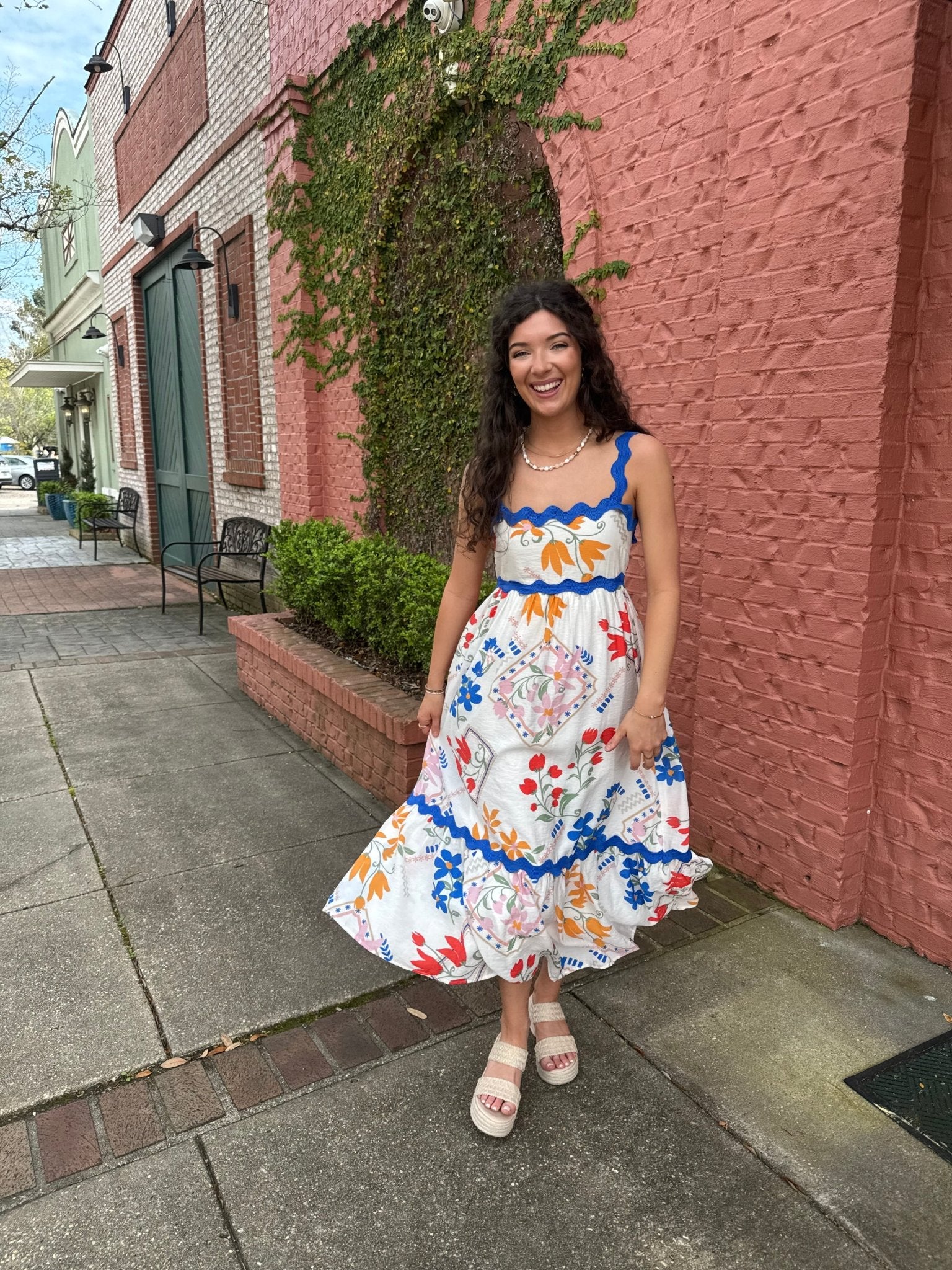 The Santorini Breeze Maxi Dress - Jessi Jayne Boutique
