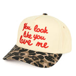 You Look Like You Love Me Trucker Hat Leopard - Jessi Jayne Boutique