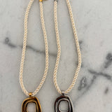 Chansuttpearls Gold Olivia Necklace