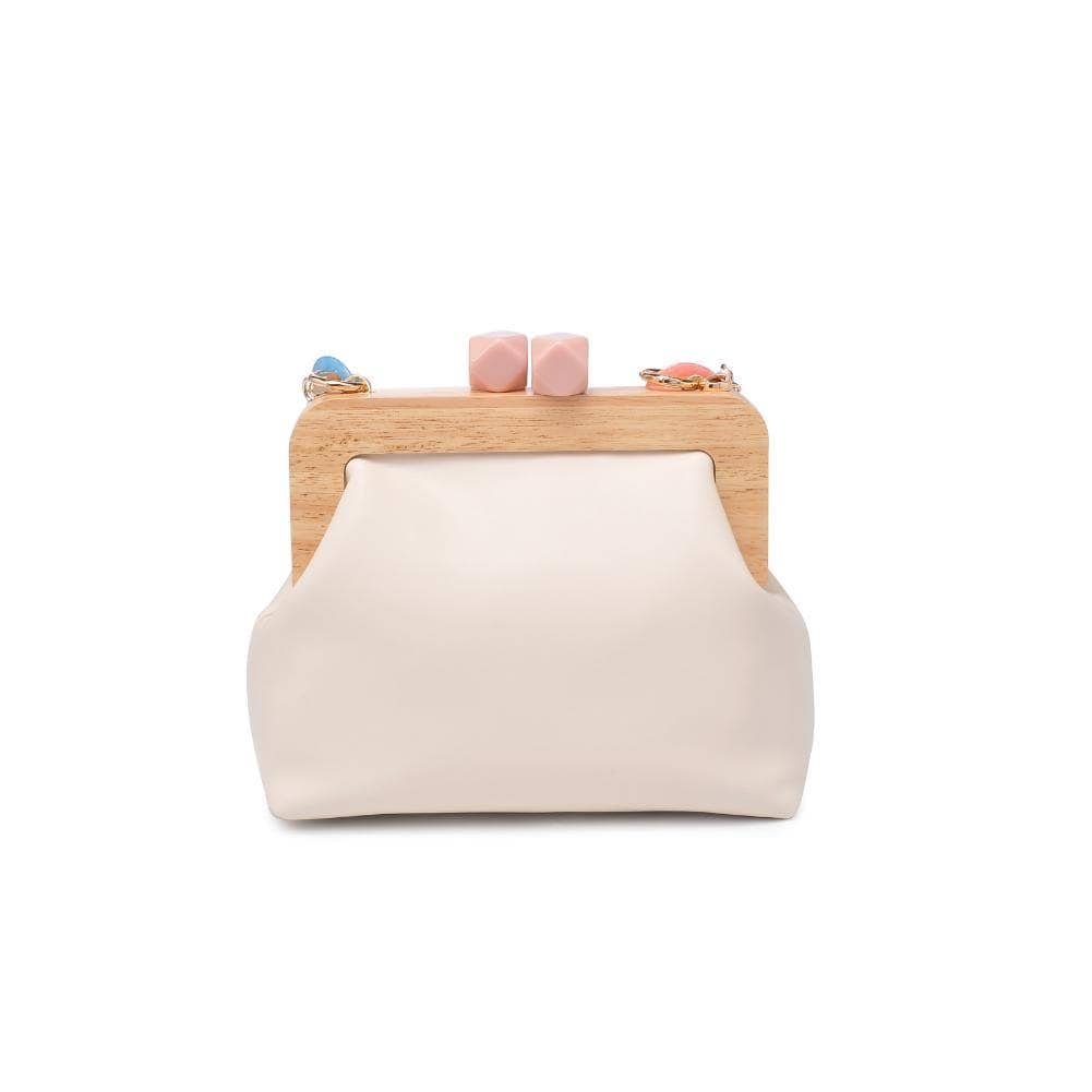 Talullah Rainbow Resin Handle Clutch Bag - Jessi Jayne Boutique