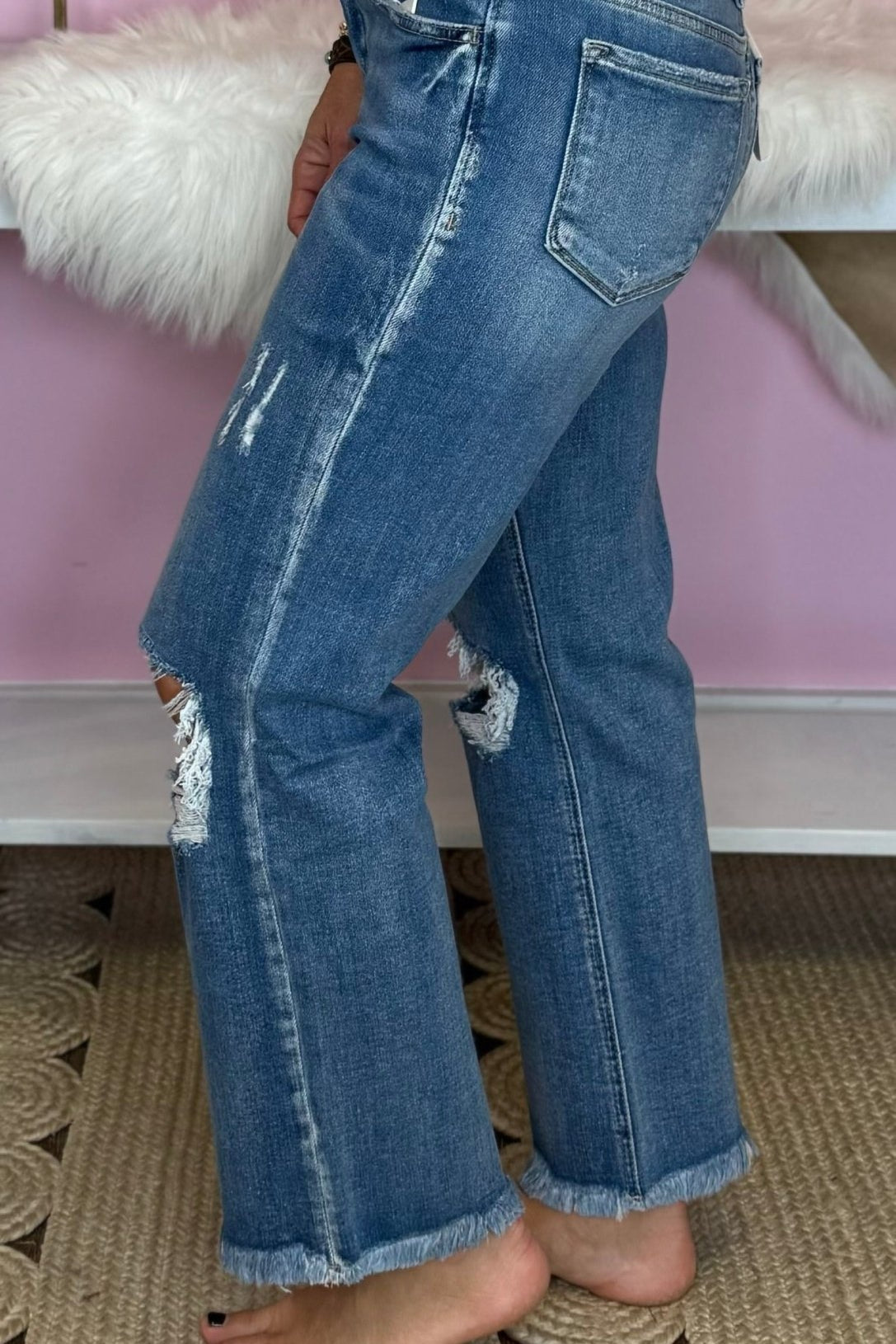 Wish I Could Wide Leg Jeans - Jessi Jayne Boutique