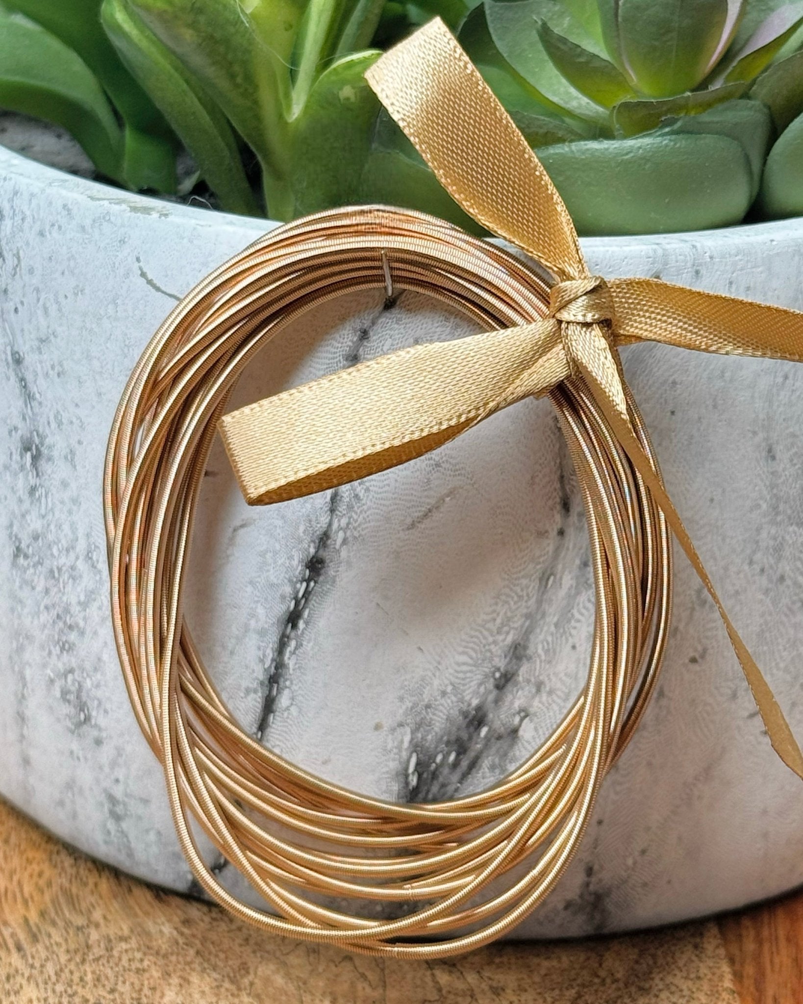 Golden Glow Guitar Bracelet - Jessi Jayne Boutique