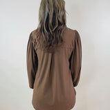 Mocha Muse Blouse - Jessi Jayne Boutique