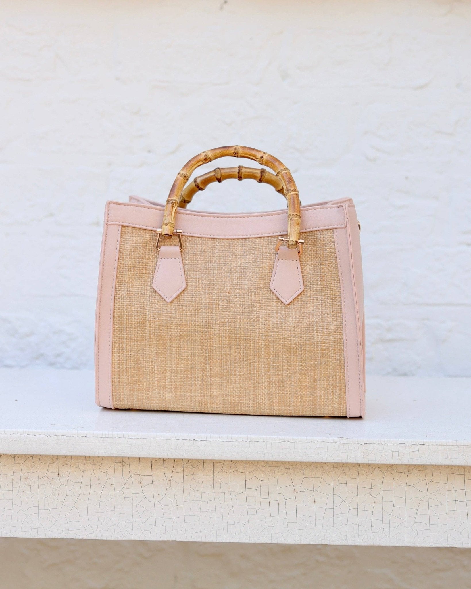 Kennedy Tote Natural Blush - Jessi Jayne Boutique