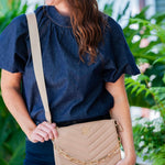 Ariana Latte Crossbody Purse - Jessi Jayne Boutique