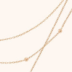 Pressie Tiered Radiance Necklace Gold - Jessi Jayne Boutique