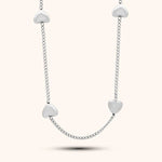 Pressie Affinity Necklace Silver - Jessi Jayne Boutique