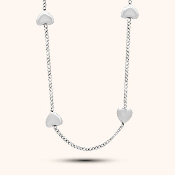 Pressie Affinity Necklace Silver - Jessi Jayne Boutique