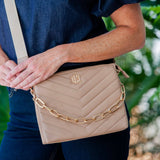 Ariana Latte Crossbody Purse - Jessi Jayne Boutique