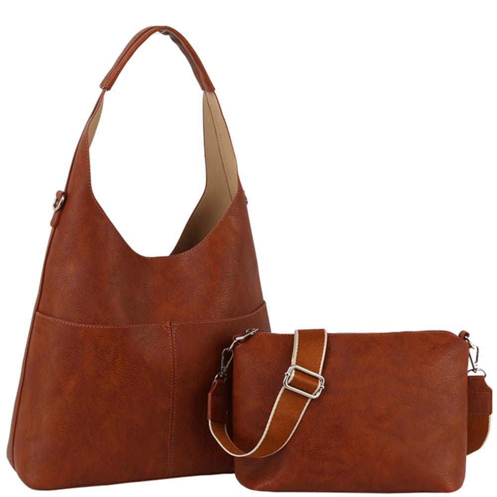 Shelby SHOULDER HOBO W CROSSBODY BAG - Jessi Jayne Boutique