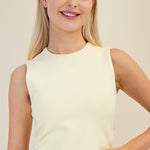 Color Pop Sculpted Crop Tank - Jessi Jayne Boutique