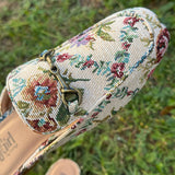 Corkys Sand Brocade Floral Mules - Jessi Jayne Boutique
