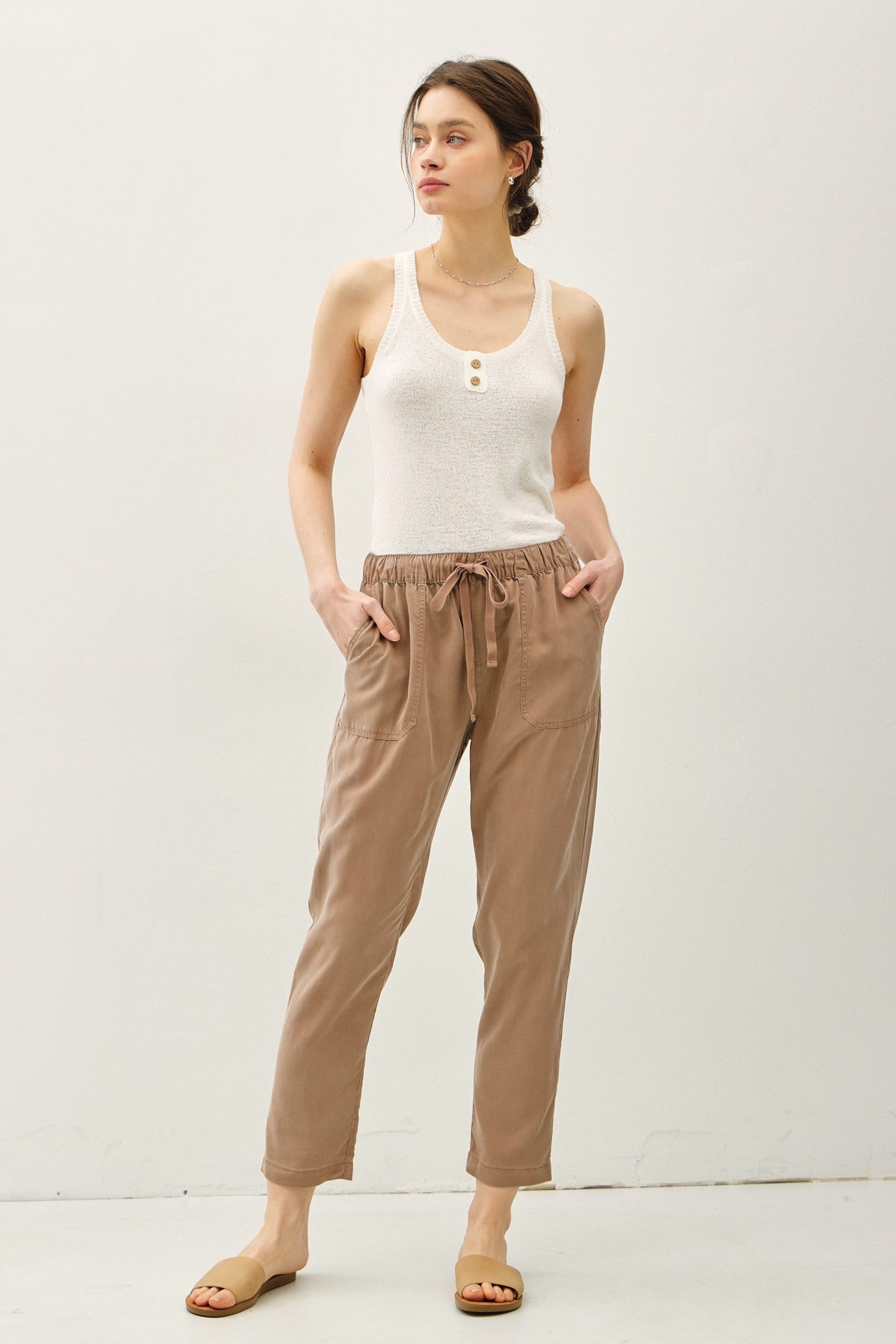 Cocoa Laidback Luxe Jogger Pants - Jessi Jayne Boutique