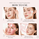 MEDICUBE PDRN Pink Caffeine Overnight Wrapping Mask - Jessi Jayne Boutique