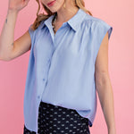 Shimmer Cloud Bound Button - Up Top - Jessi Jayne Boutique