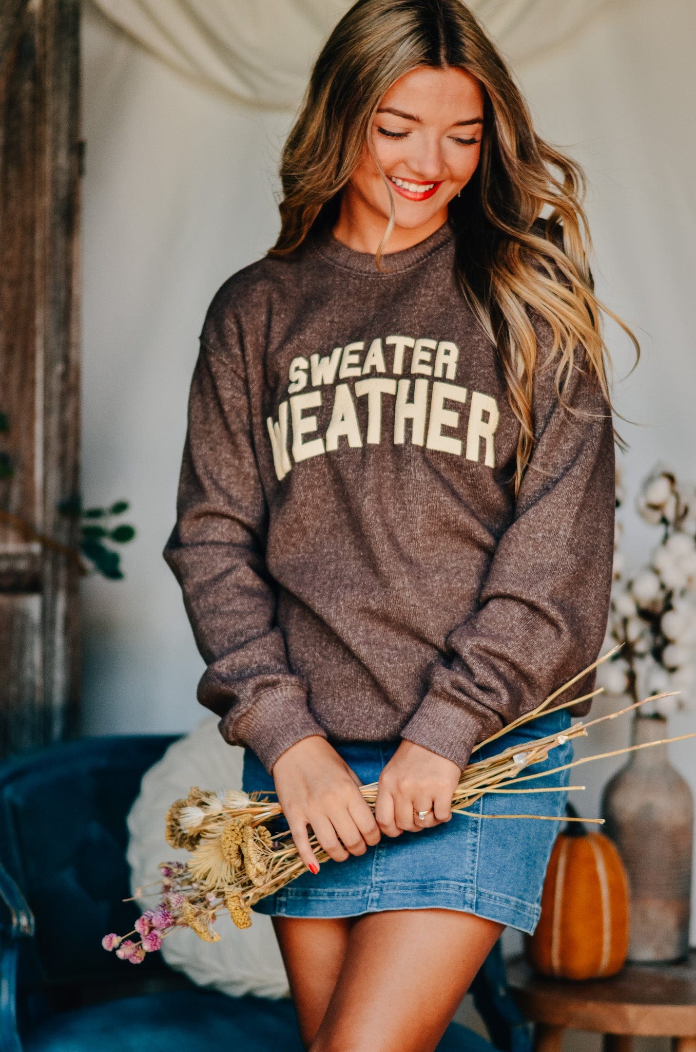 Sweater Weather Knit Sweatshirt - Jessi Jayne Boutique