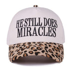 He Still Does Miracles Leopard Cap - Jessi Jayne Boutique