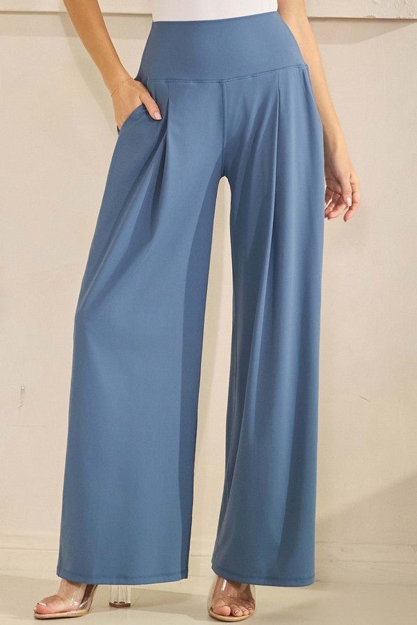 Cloudflex Activewear High Rise Wide - Leg Pants - Jessi Jayne Boutique