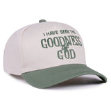 Goodness of God Canvas Cap Forest Green - Jessi Jayne Boutique