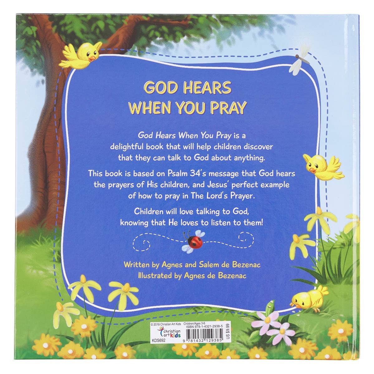 Kid Book God Hears When You Pray Hardcover - Jessi Jayne Boutique