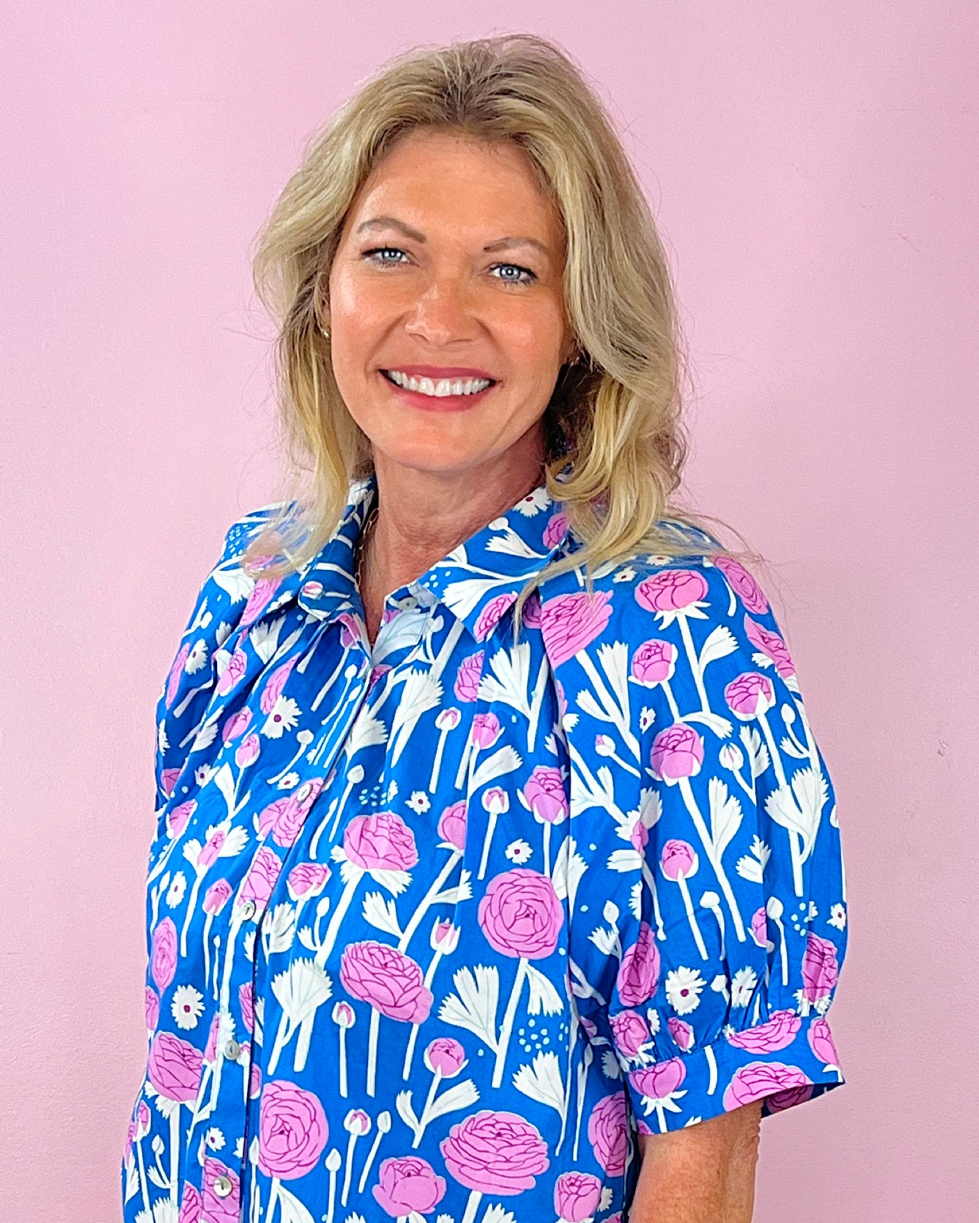 Freshly Picked Floral Button - Up - Jessi Jayne Boutique